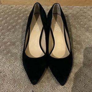 Franco Sarto Suede Pumps